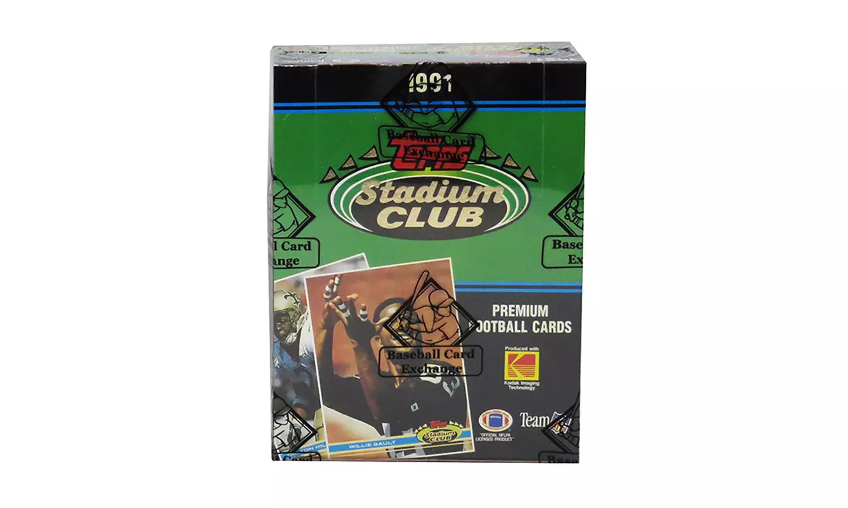 1991 Topps Stadium Club Football Unopened Box - Sealed - Primary Image