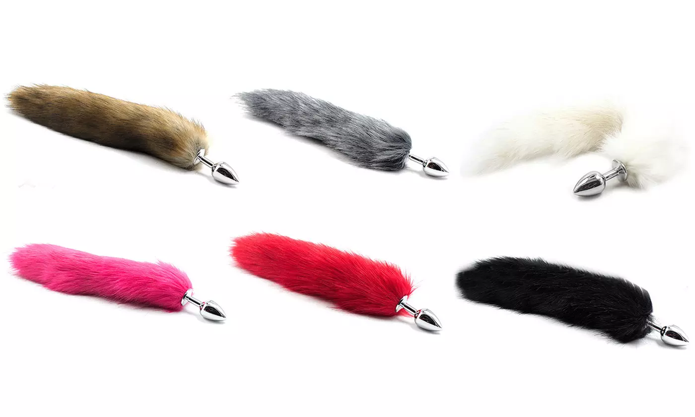 11.8 inch Fox tail Anal Plug Play Sexy Romance Cosplay Stopper - Primary Image