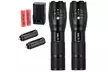 Heavy Duty 8000 Lumen Aluminum Zoomable Flashlight with Battery (2 Pack) - Second Medium