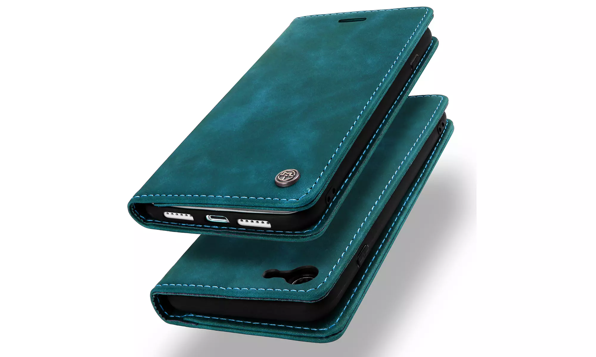 For Apple iPhone SE 3rd Gen 2022 Magnetic Flip Case Leather Wallet Card Holder