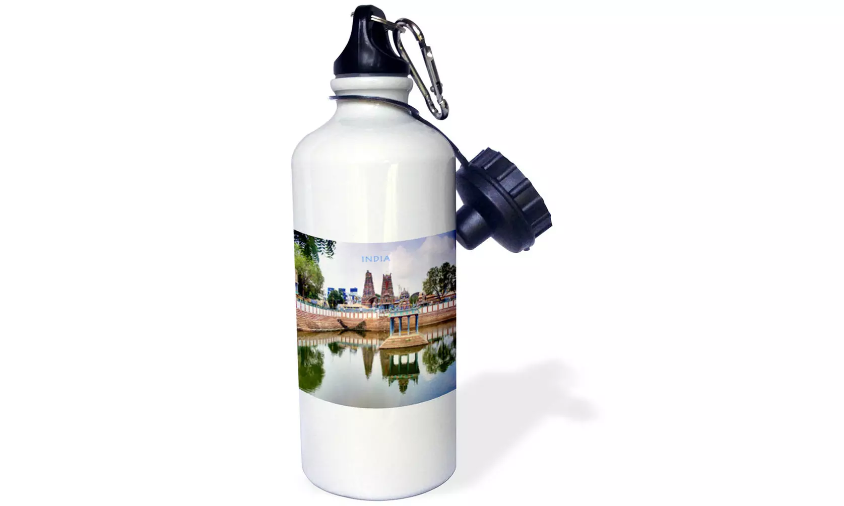  Water Bottle - Hindu Temple In India - 21oz  - Primary Image