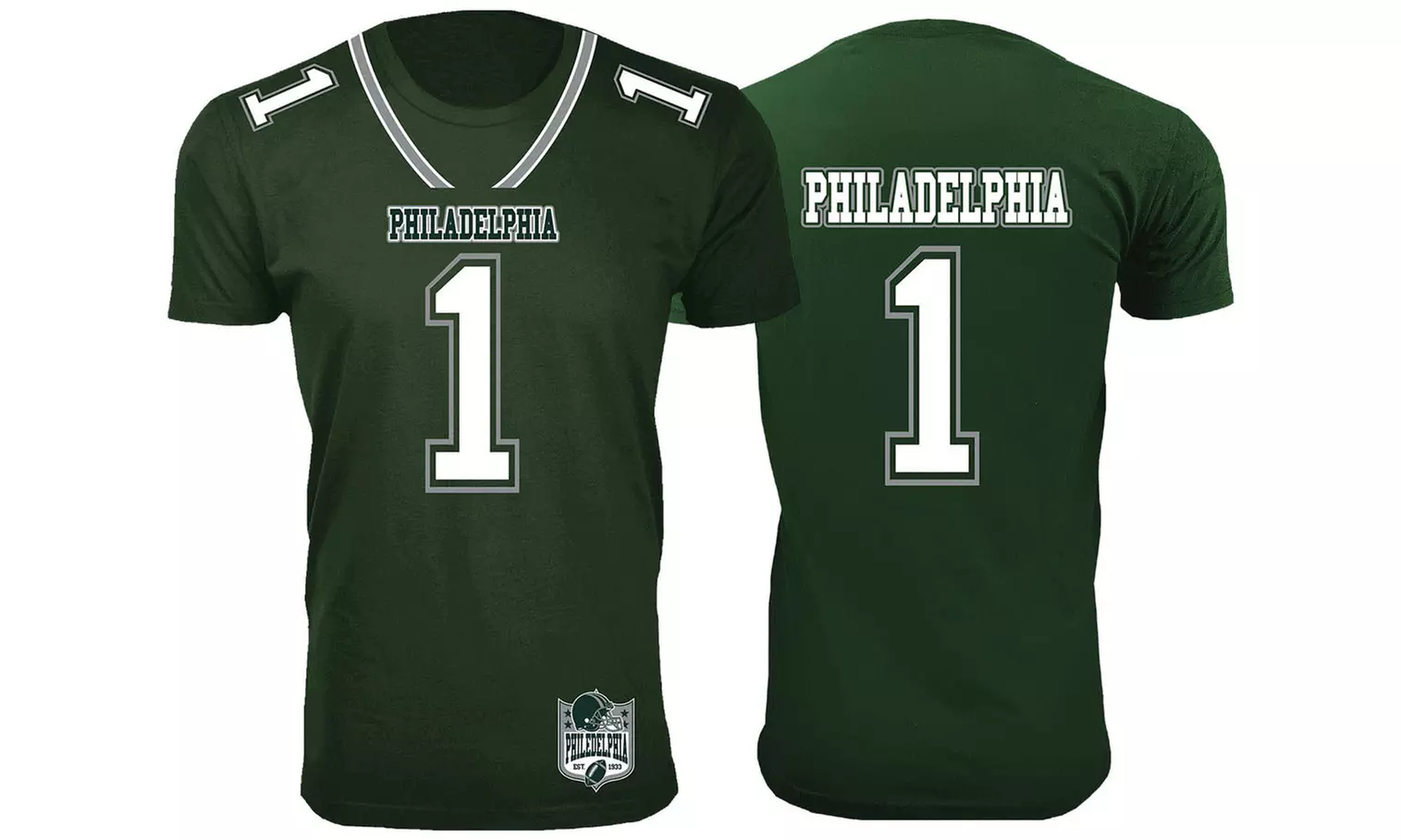 Men's Football Team Jersey T-Shirts (Extended Sizes Available)