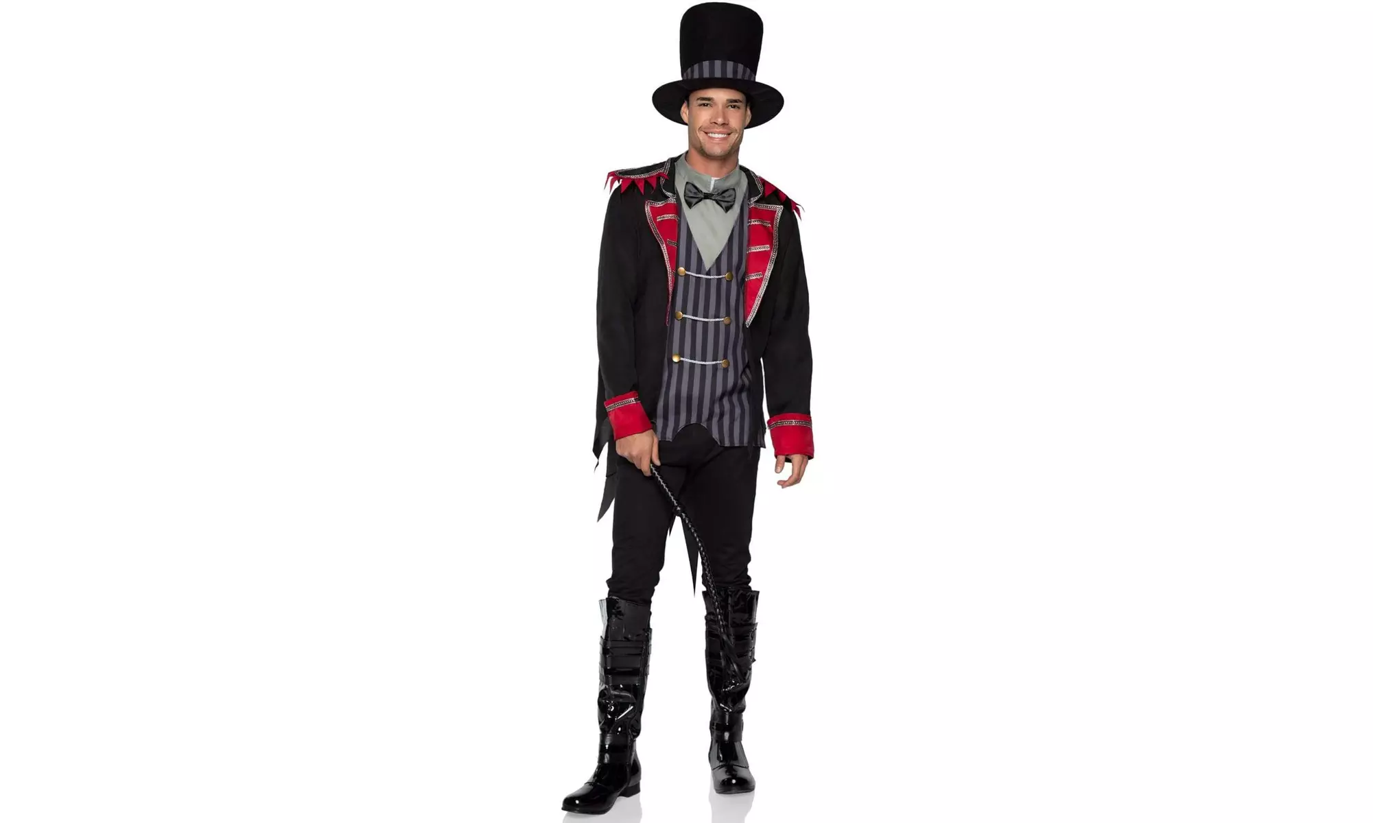 Leg Avenue Mens 3-Piece Sinister Ringmaster Costume Set - Second Medium