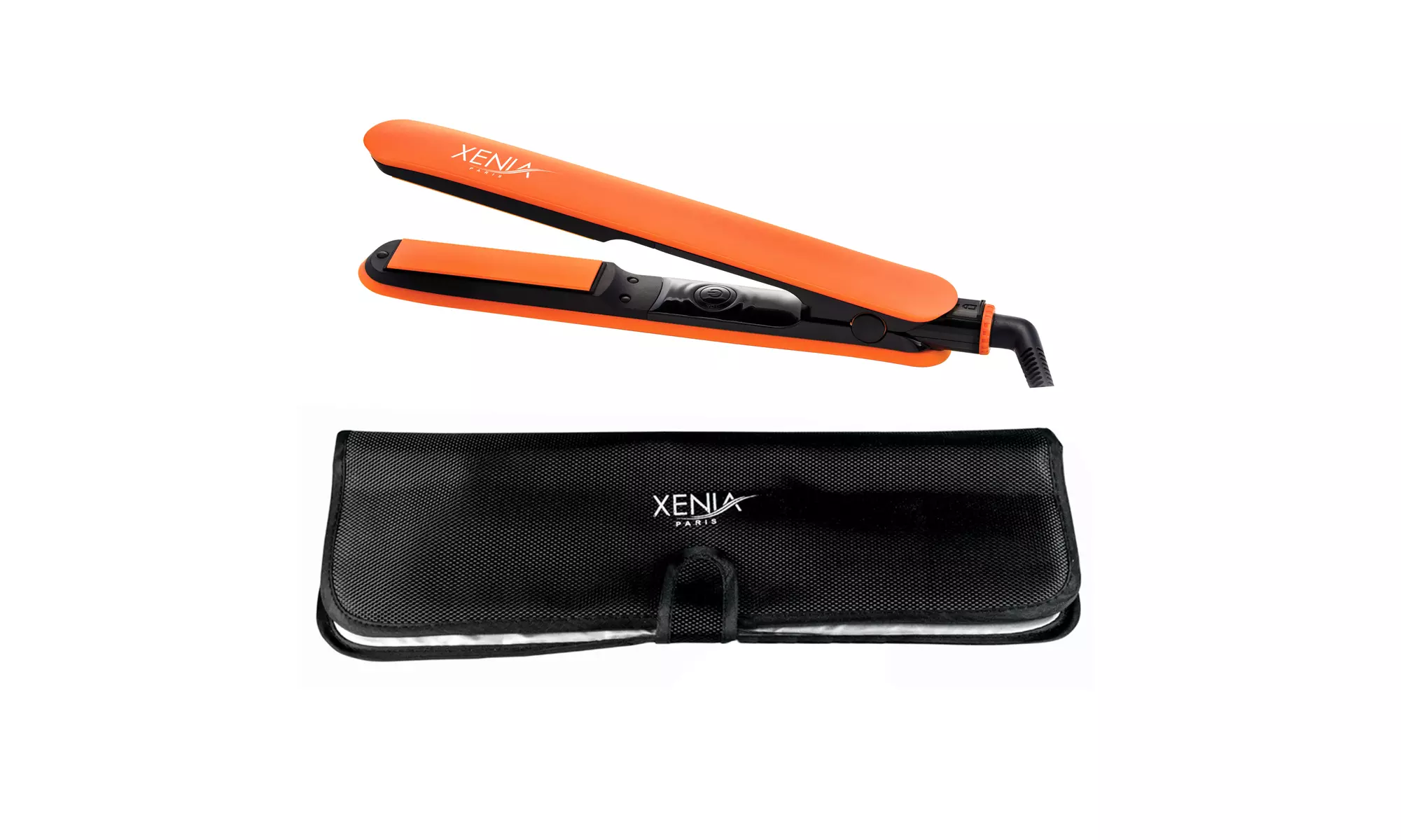 1" Tourmaline Ceramic Flat Iron with FREE Protective Heat Station Mat - Second Medium