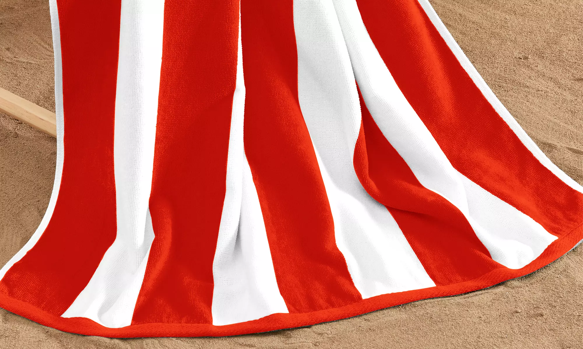 FreshFolds Four Pack Cotton Velour Beach Towels