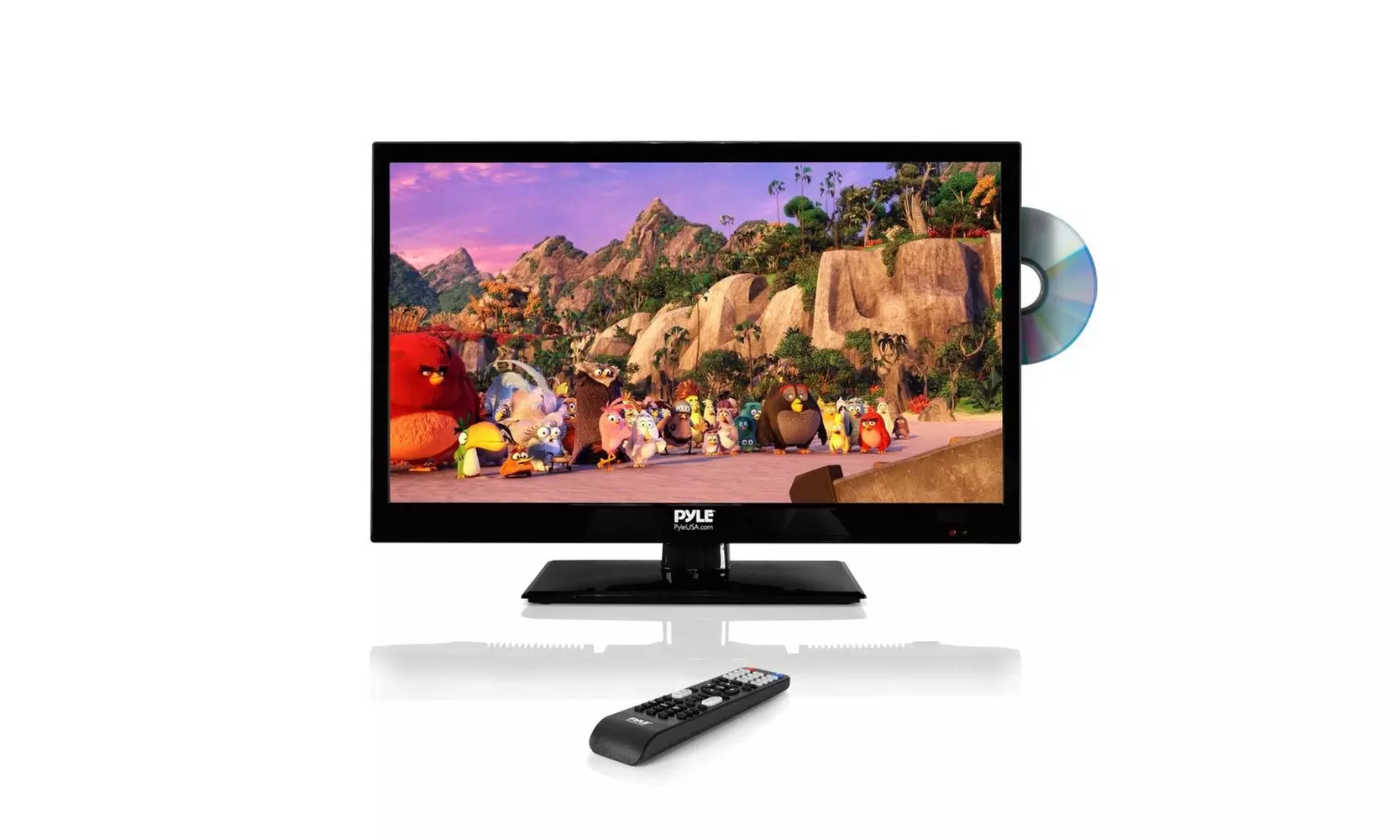 Pyle PTVDLED24 LED TV HD Flat Screen TV with Built-in CD & DVD Player - Primary Image