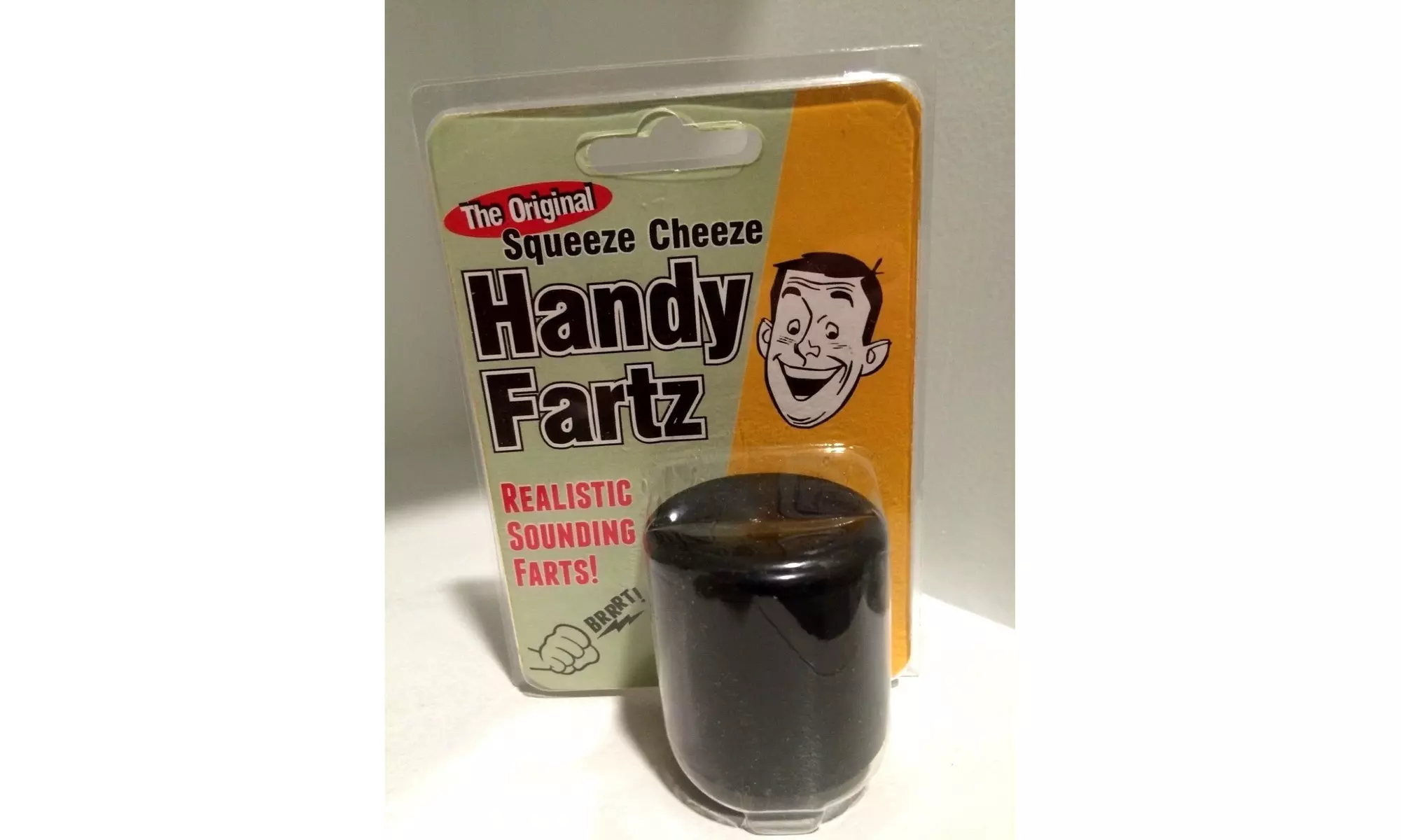 HANDY FARTZ Gas Farts Sound Squeeze Hand Box Whoopee Noise Maker Joke Prank Toy - Primary Image