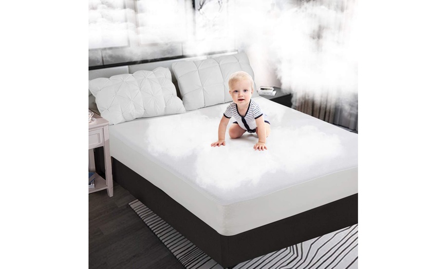 waterproof mattress protector groupon