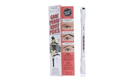 Benefit Goof Proof Brow Super Easy Brow Fill & Shape Pencil No. 4.5 0.01 Oz Single 04.5 Medium/ Neutral Brown