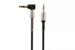 10x 3.5mm Male to M Aux Cable Cord L-Shaped Right Angle Car Audio Headphone Jack - Second Medium