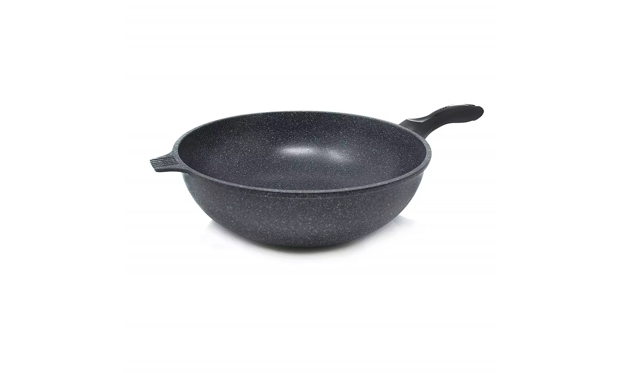 Alpha Nonstick Marble Stone Coating Wok Pan, 13.4-Inch PFOA FREE - Primary Image