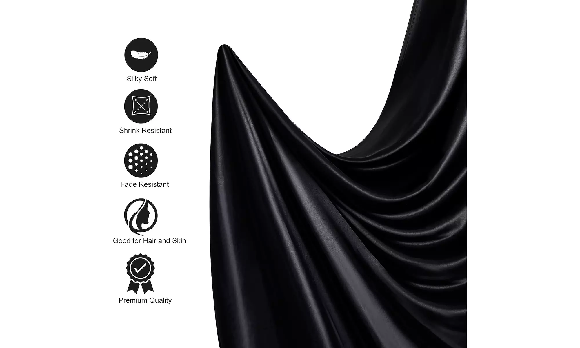 Lanest Housing Silk Satin Sheets - Primary Image