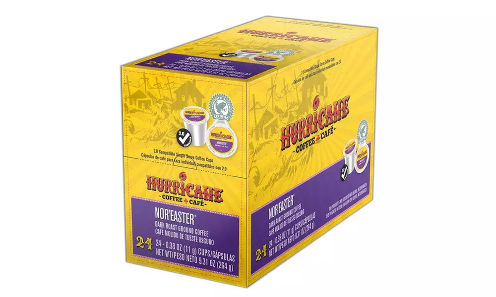 Hurricane Nor'easter Coffee Single Serve Cups, 48 or 96 Count - Primary Image