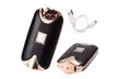 Fingerprint Touch USB Rechargeable Dual Arc Flameless Plasma Electric Lighter - Second Medium