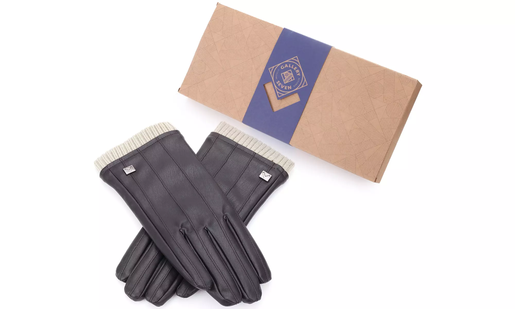 Gallery Seven Fashion Winter Gloves Mens - Lined - Touchscreen