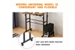 Adjustable Sit-Stand Mobile Standing Desk Stand Up Computer Desk for Home Office - Second Medium
