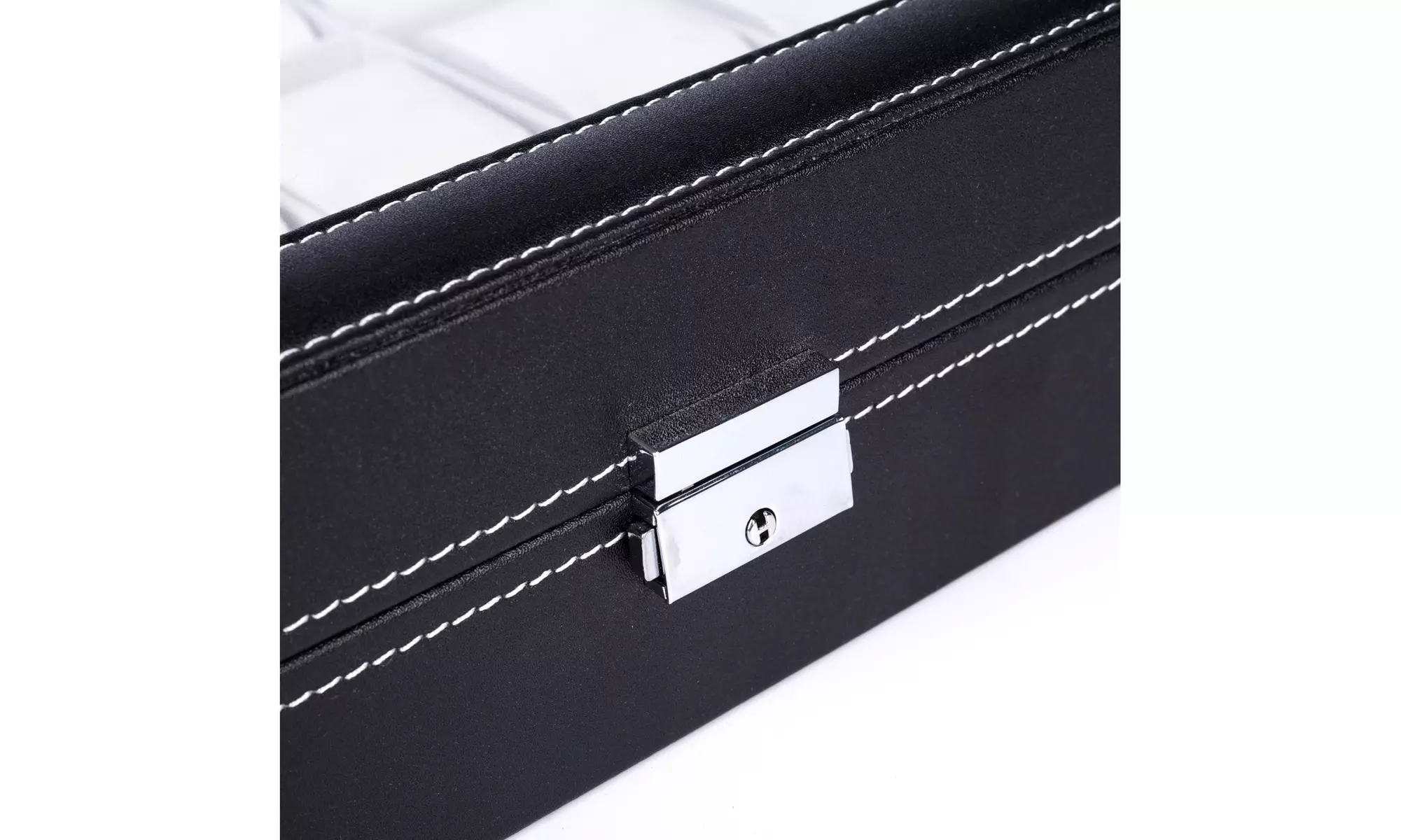 6/10/12/20/24 Slots Watch Box Display Case Organizer Jewelry Storage & Lockable