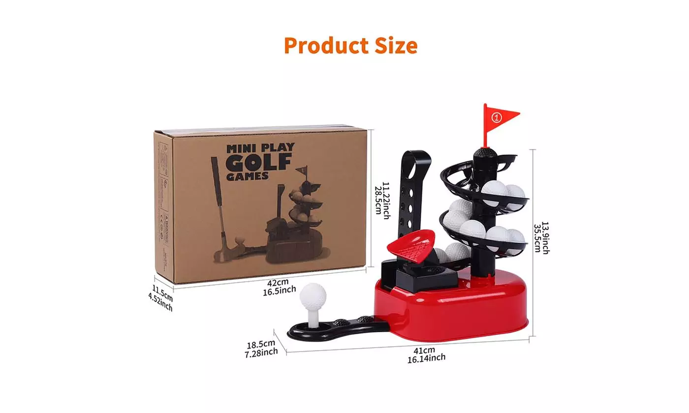 Kids Golf Toys Set, Toddlers Golf Automatic Tee MachineToy Play Set Toy Gifts - Second Medium