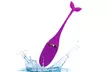 10 Speeds Little Whale Portable Wireless Remote Control Insertable Vibrator - Second Medium