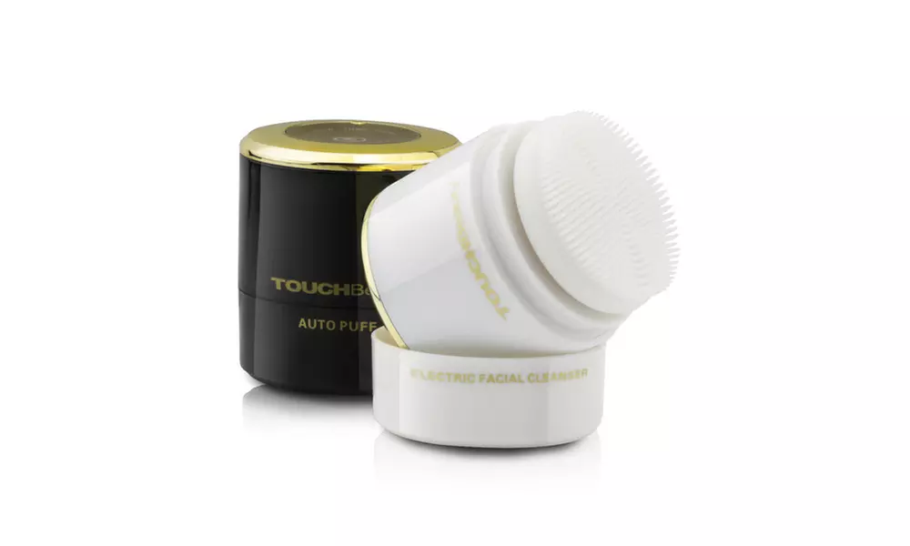 2-in-1 Sonic Facial Cleanser And Powder Buffing Brush - Second Medium