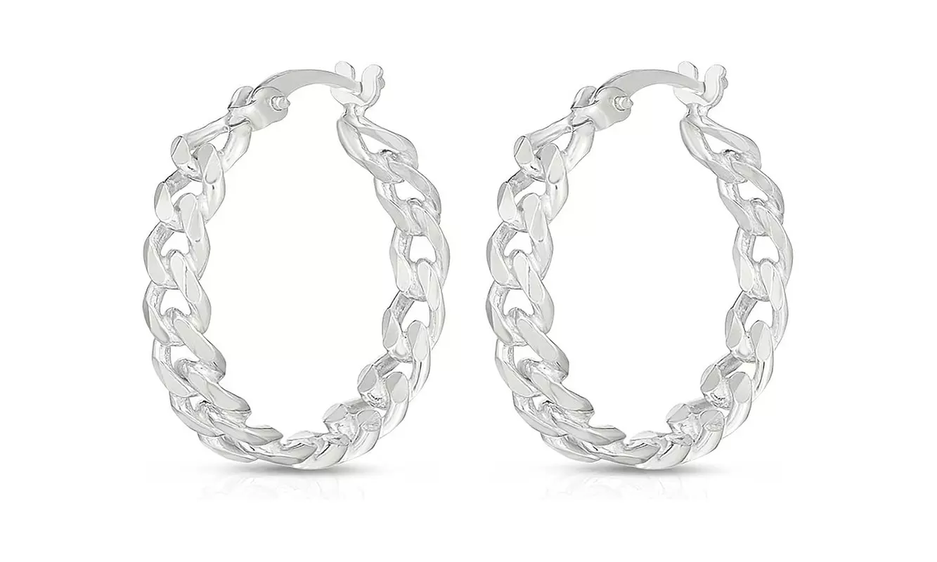 7-Pack Italian Made 925 Sterling Silver Earring Set