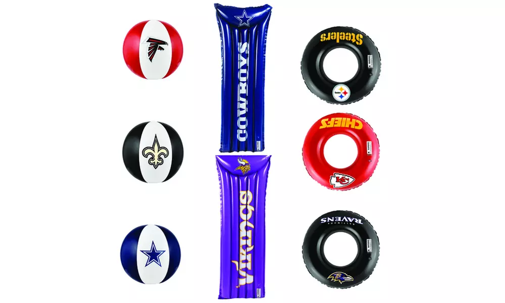NFL Officially Licensed Inflatables- Inner Tubes - Beach Balls - Rafts - Primary Image