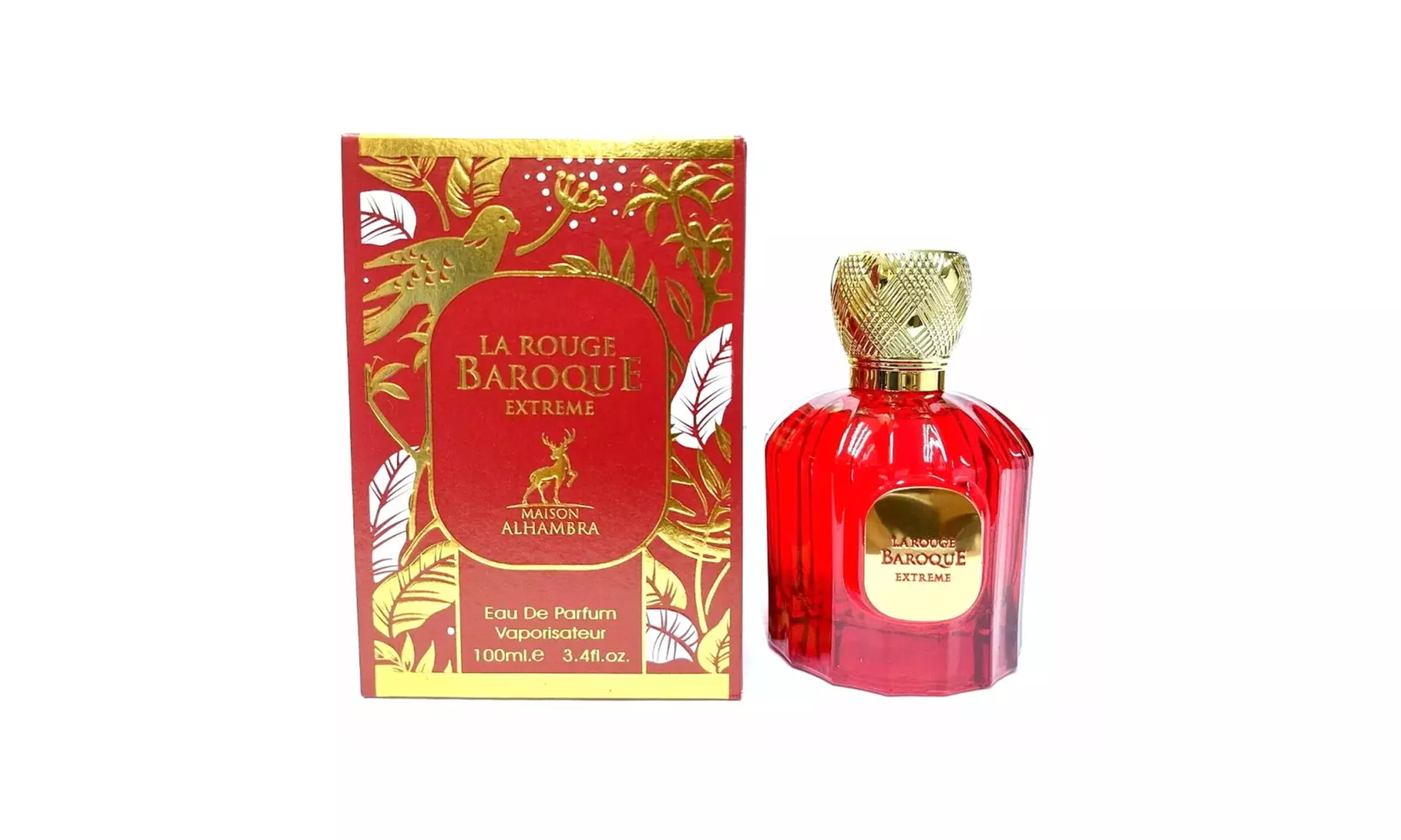 Maison Alhambra Baroque Rouge Extrait or La Rouge EDP 3.4 Fl. Oz Unisex Spray