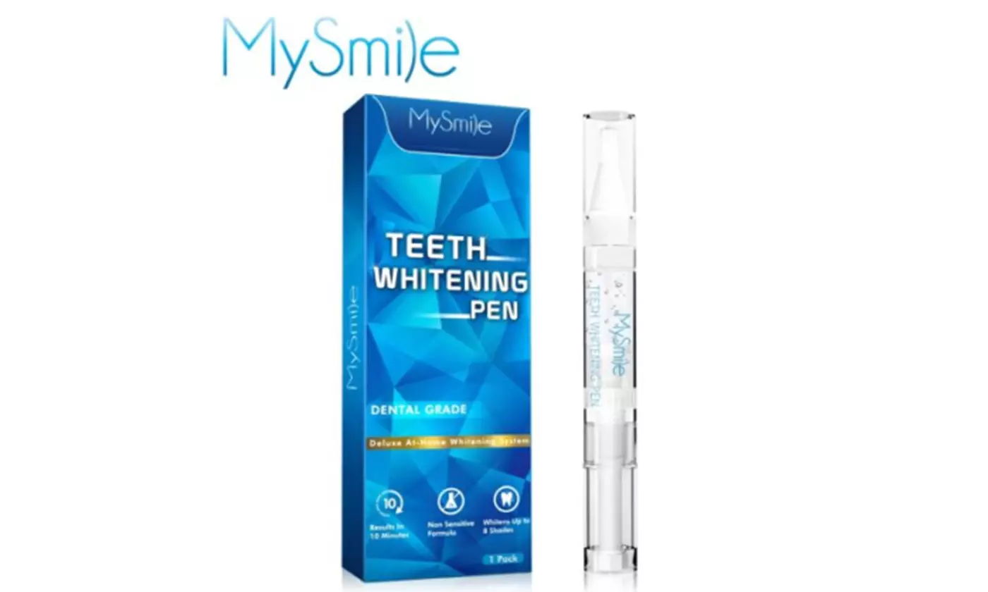 Mysmile 3ml Teeth Whitening Pen Tooth Whitener Gel Easy to Remove Stains - Second Medium