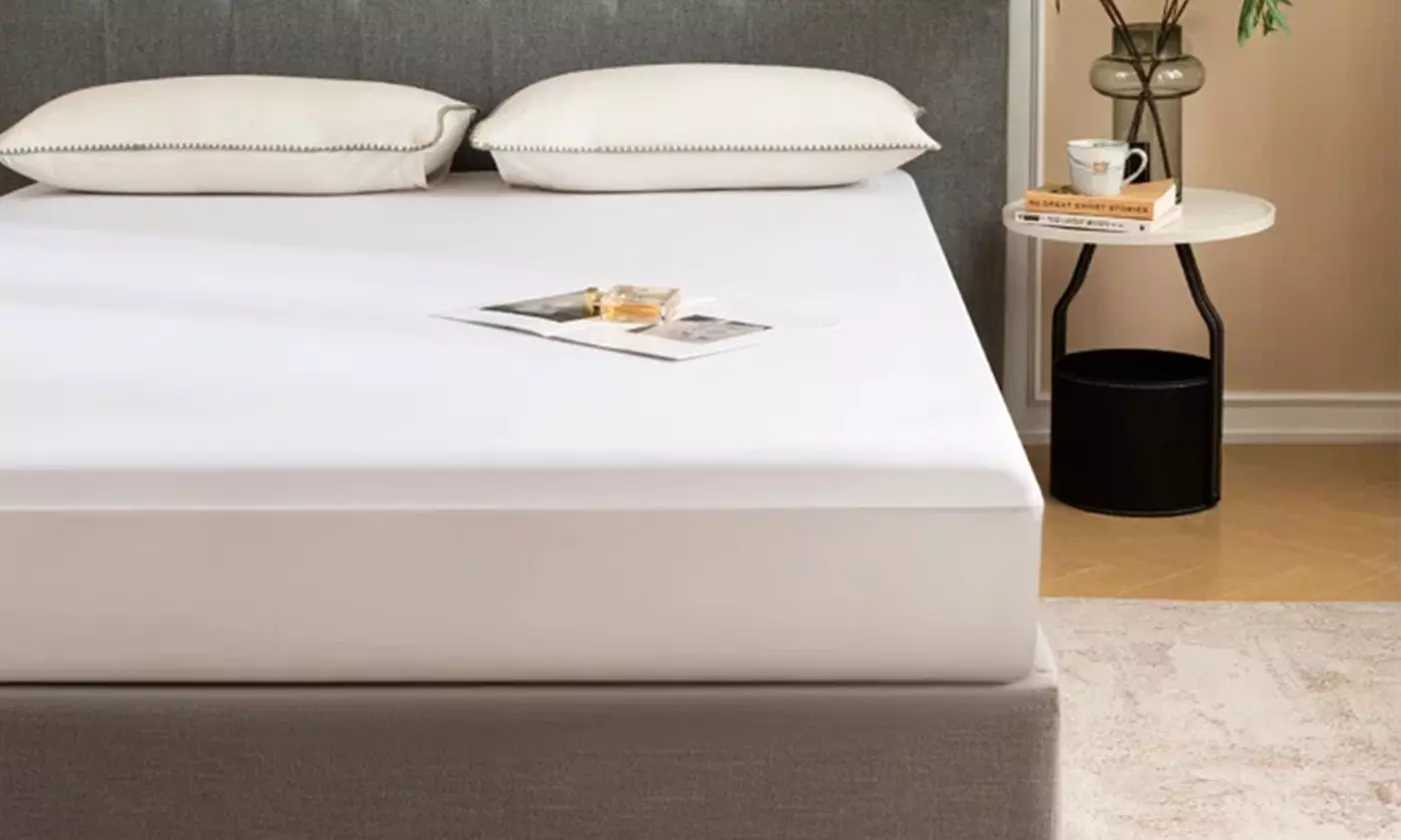 EGO HOME Deep Pocket Tencel Waterproof Fitted Mattress Protector