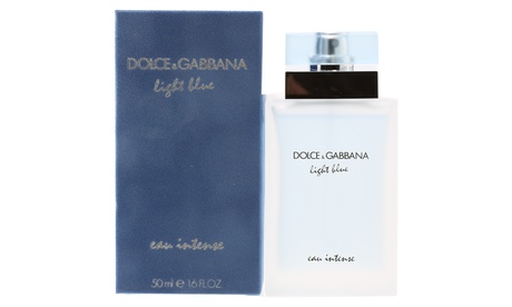 Dolce & Gabbana Light Blue Eau Intense Eau De Parfum Spray For Women1.6 Fl. Oz. Spray Women Floral 1.6 Oz Eau De Parfum