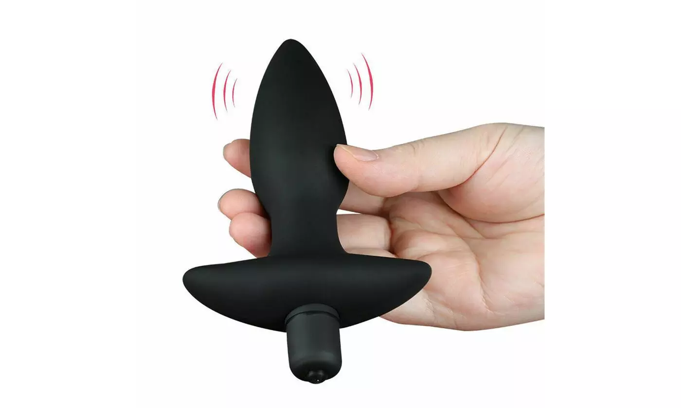 10 Speed Vibrating Silicone Anal  Toys - Primary Image