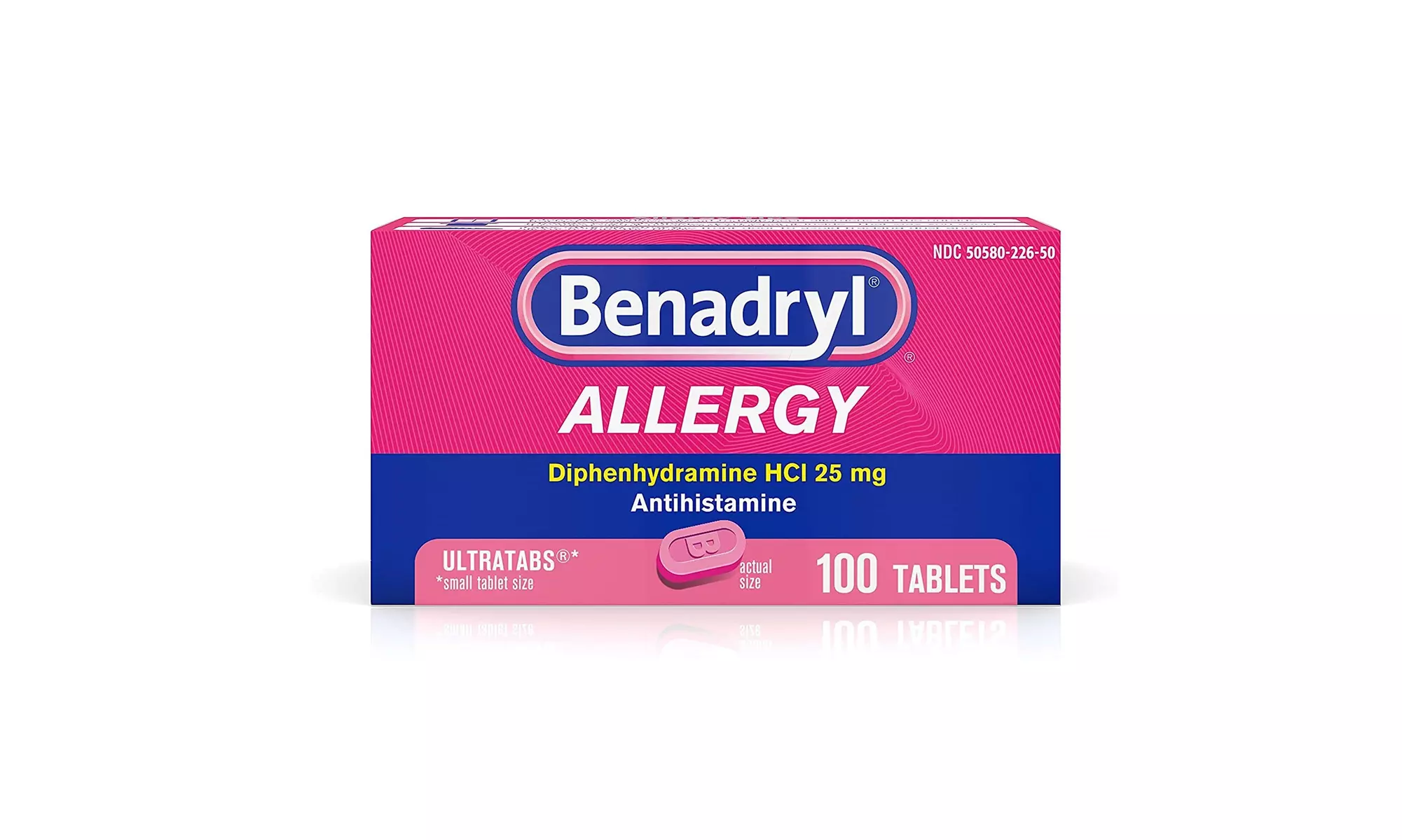 Benadryl Ultratabs Antihistamine Allergy - Second Medium