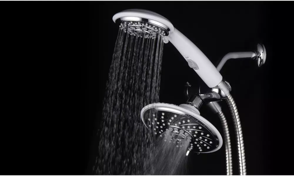 30-Setting 3-Way Rainfall Shower-Head and Handheld Shower Combo - Primary Image