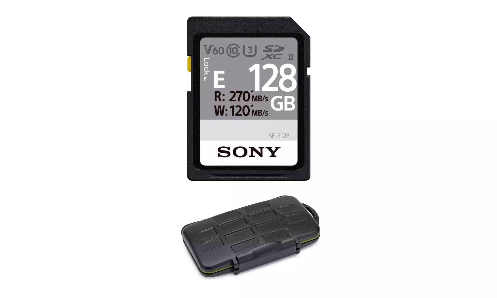 Sony 128GB E-Series High Speed SD Card bundle - Primary Image