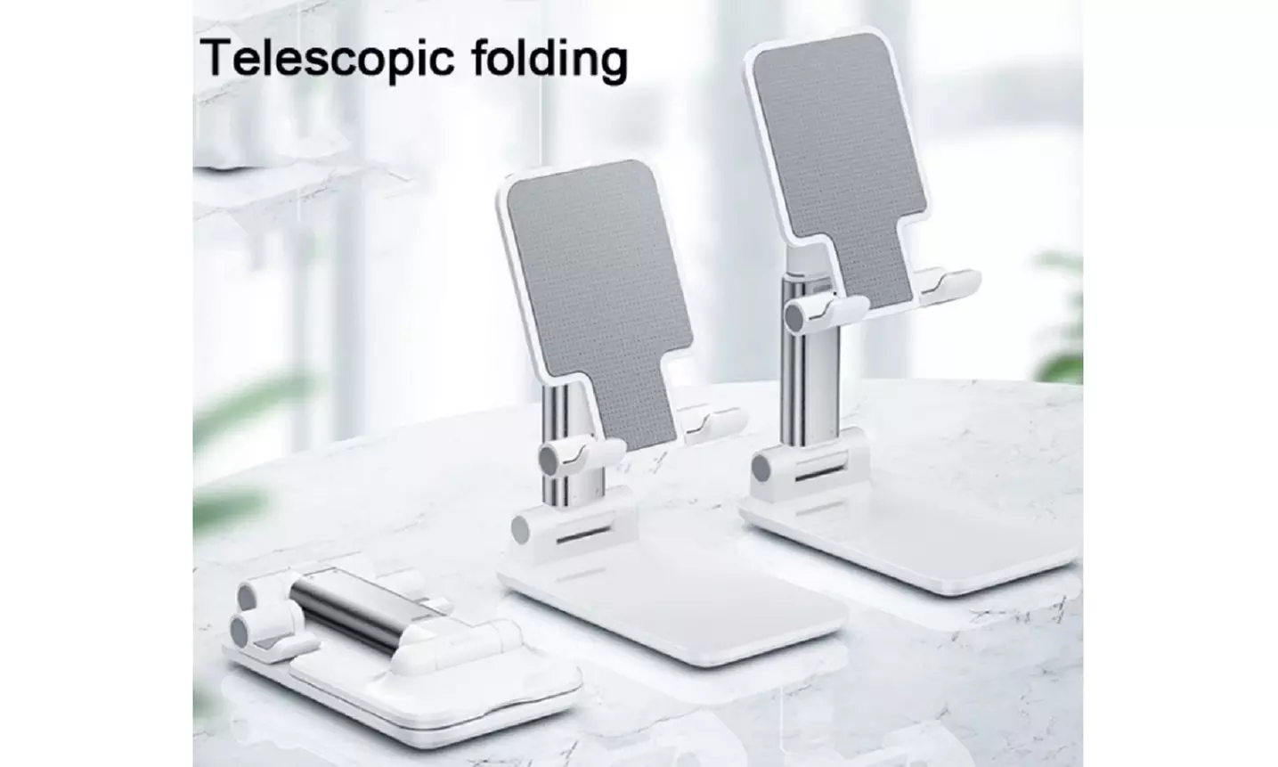 Adjustable Cell Phone Tablet Stand Desktop Holder Mount Mobile Phone iPad iPhone