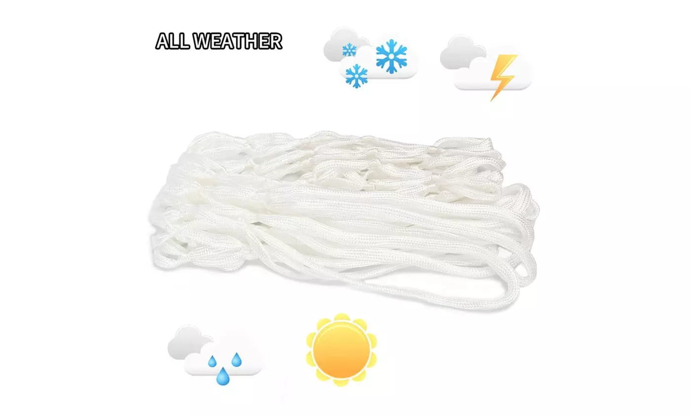 Heavy Duty All Weather Basketball Net Replacement