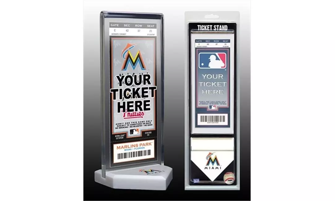 Thats My Ticket Thats My Ticket Miami Marlins Ticket Stand - Primary Image