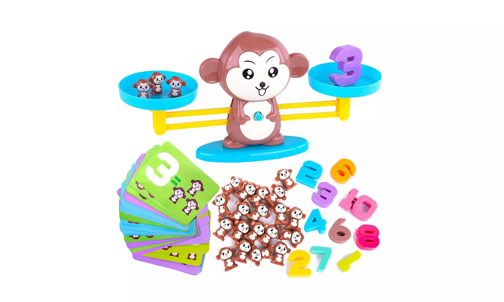 CoolToys Monkey Balance Cool Math Game for Girls & Boys - Primary Image