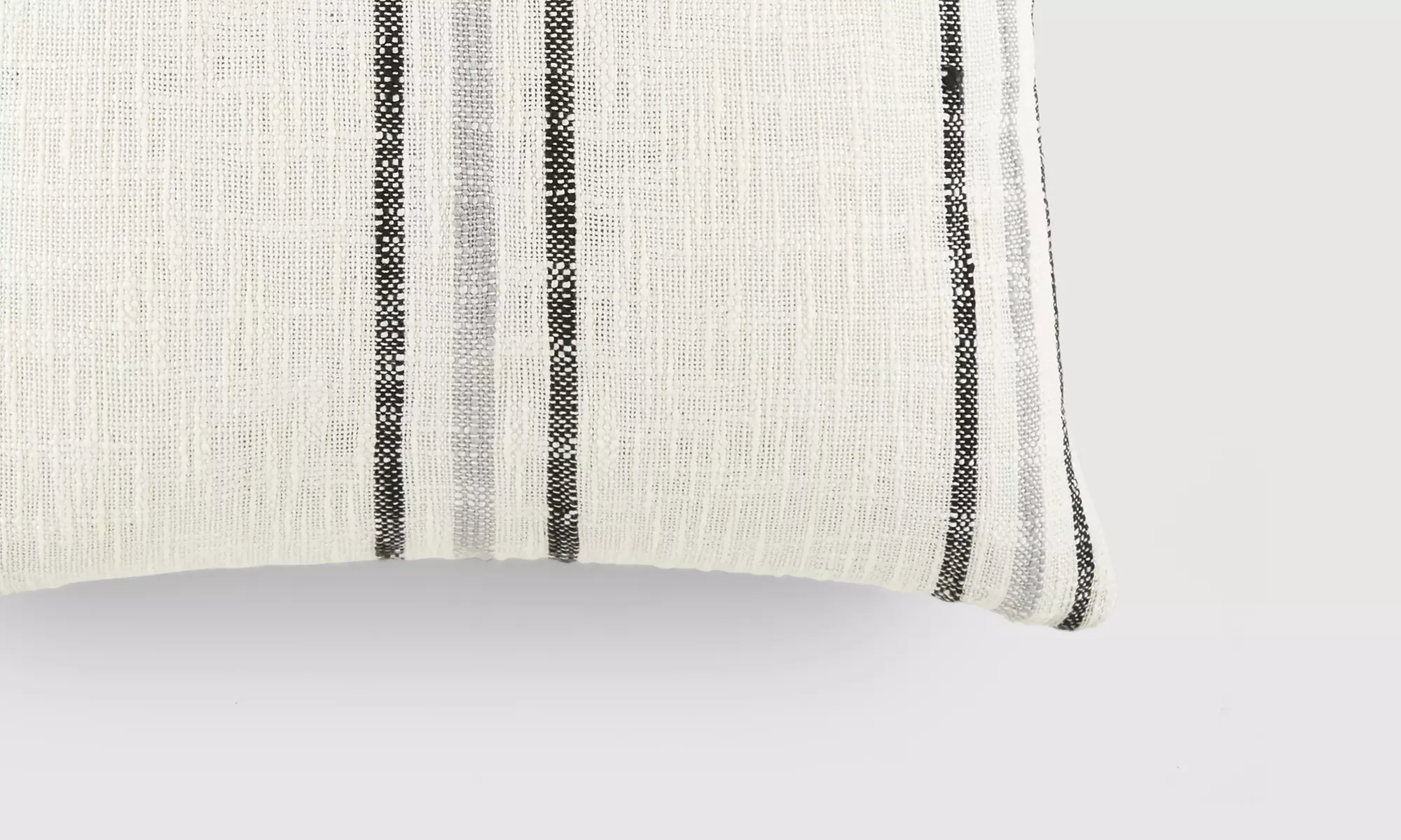 Simply Soft Yarn-Dyed Cotton Striped Décor Throw Pillow