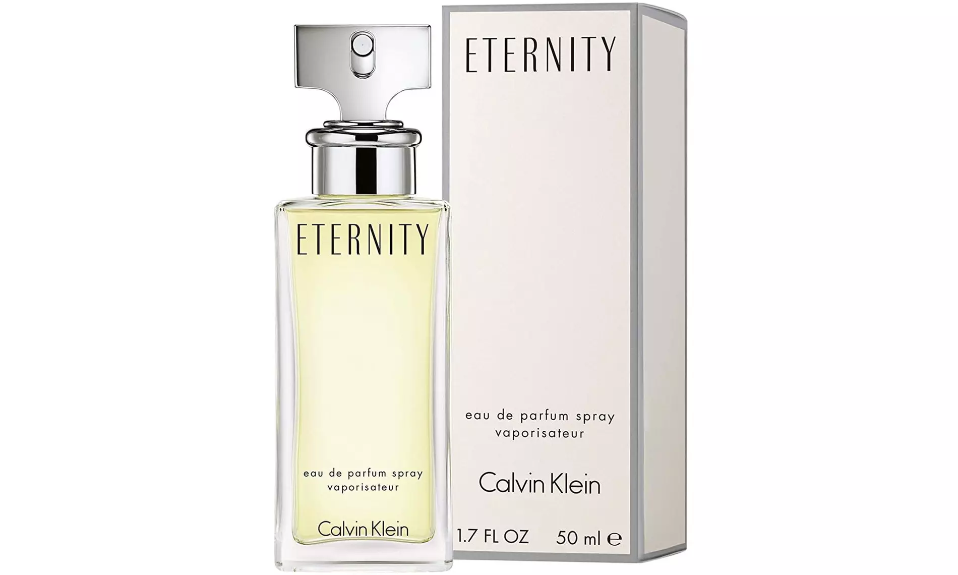 Calvin Klein Eternity 0.5 / 1.0 / 1.7 / 3.4 OZ EDP For Women