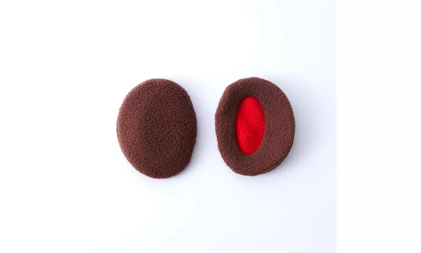 6 Pairs Bandless Ear Warmers Winter Bandless Fluffy Fleece Earmuffs