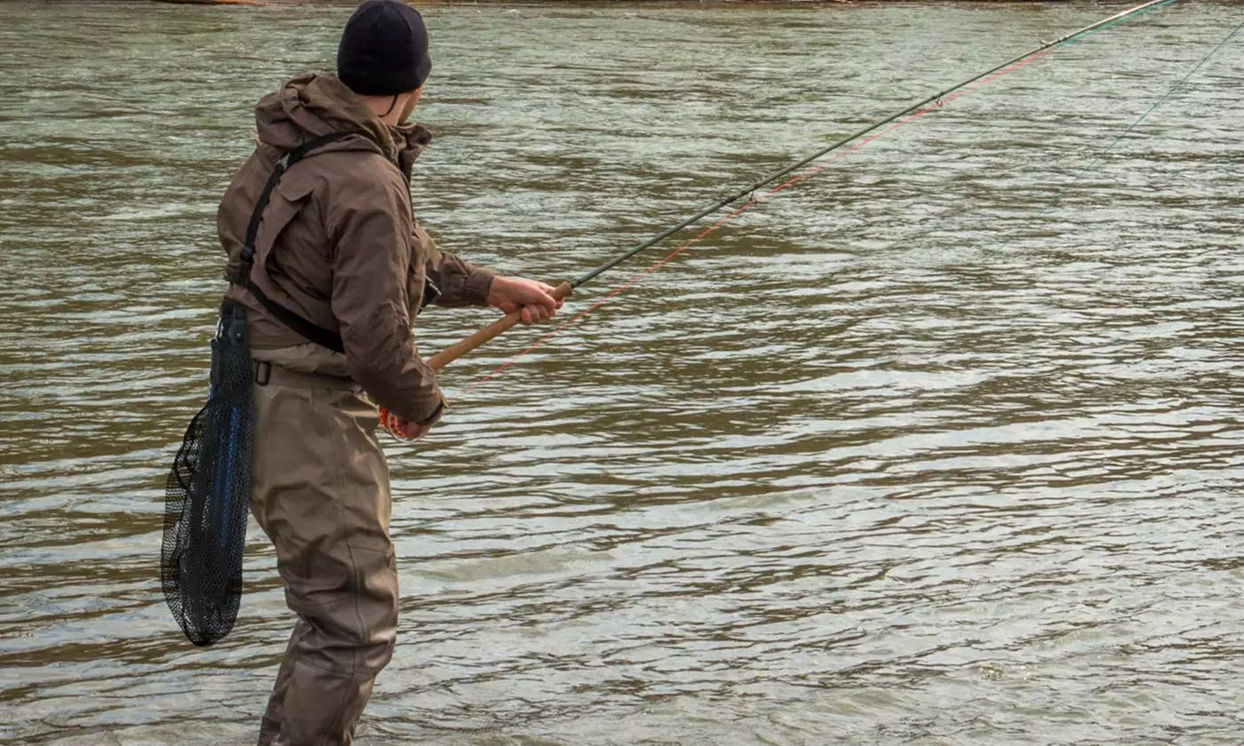 LakeForest Collapsible Aluminum Fishing Net Durable & Portable for Anglers