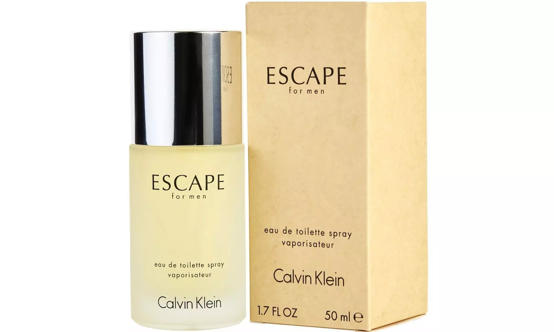 Calvin Klein Escape 1.7 OZ / 3.4 OZ EDT For Men - Primary Image