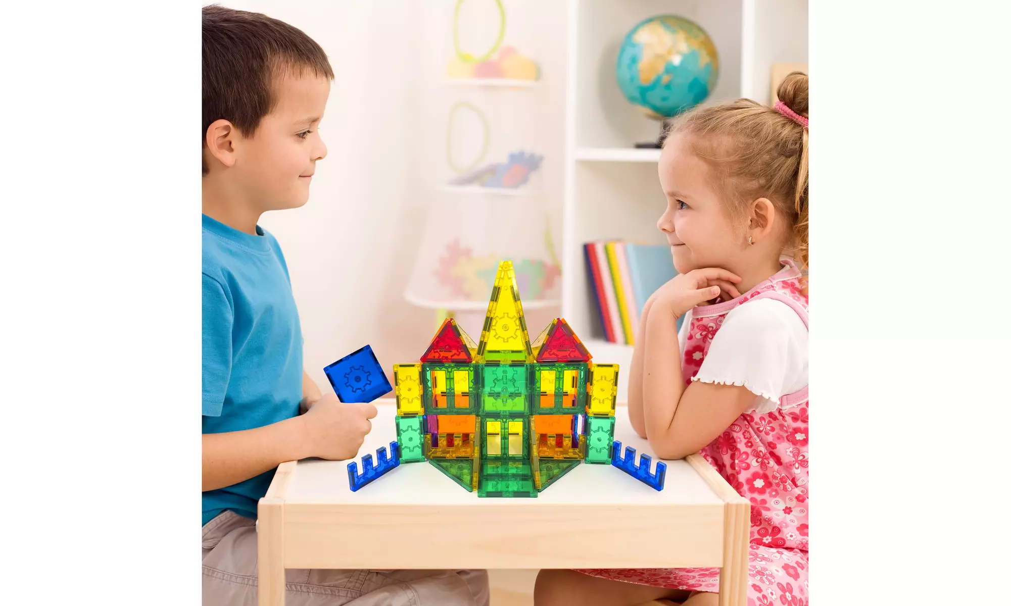 Tytan Magnetic Tiles 220-Piece Stem Building Set