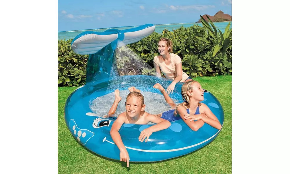 Intex Inflatable Whale Spray Pool - Primary Image