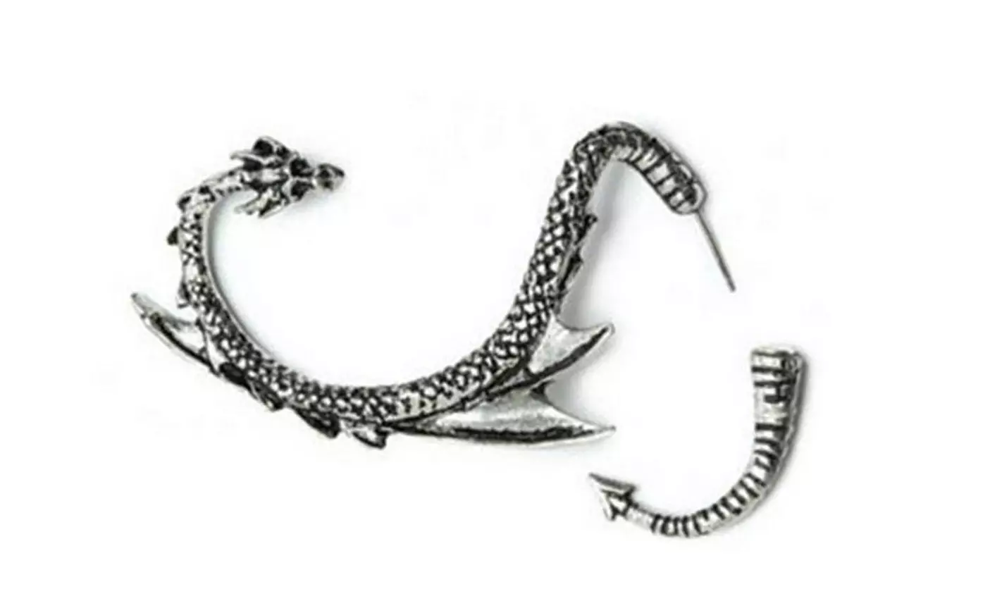 Luxary Gothic Punk Vintage Style Earring Fly Dragon Ear Cuff Wrap1PC - Primary Image