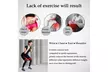 Exercise Bands Resistance Set Fitness Workout Stretch Elastic Loop Legs Therapy - Second Medium