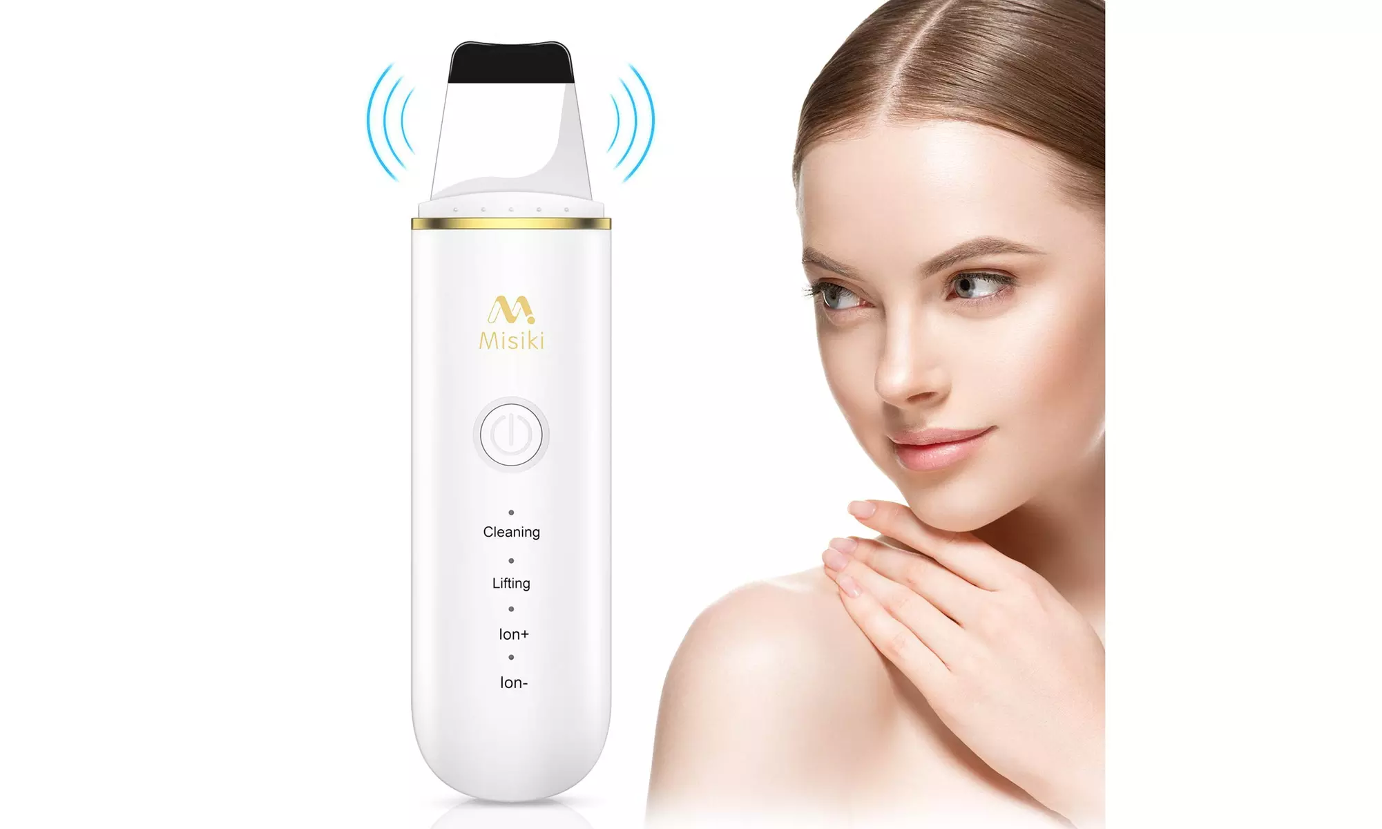 Skin Scrubber, Misiki Facial Deep Cleansing and Blackhead Removal Tool - Primary Image