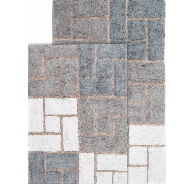 grey bathroom rug sets