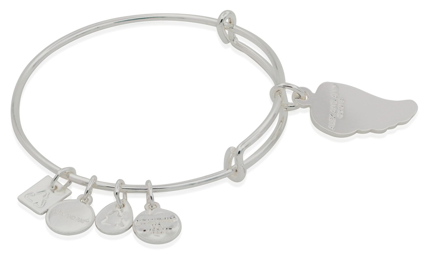 alex and ani crystal wing bracelet